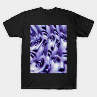 Rush hour // Face to face // Glitch Art T-Shirt